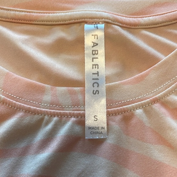 Fabletics Dry-Flex Muscle Top in Wide Zebra Stripe - Picture 3 of 6